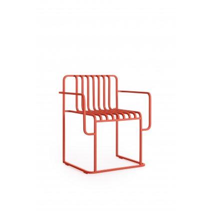 GRILL dining armchair 45 red
