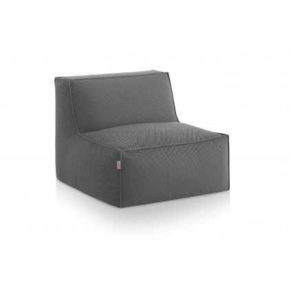 Mareta lounge chair 45 hexagon grey