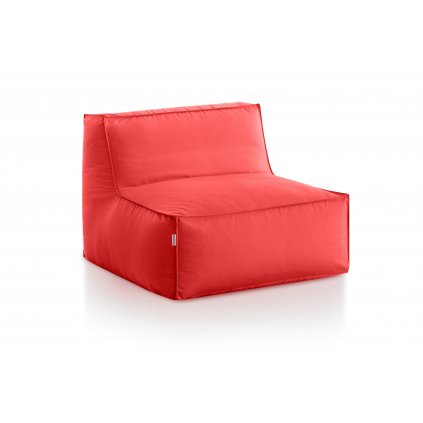 Mareta XL lounge chair 45 plain red