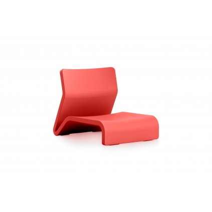 Clip club chair 45 red