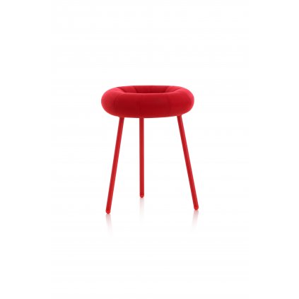 Donut low stool 45 red