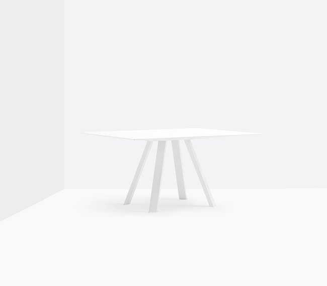ARKI TABLE ARK139X139 BIANCO/CFC BI