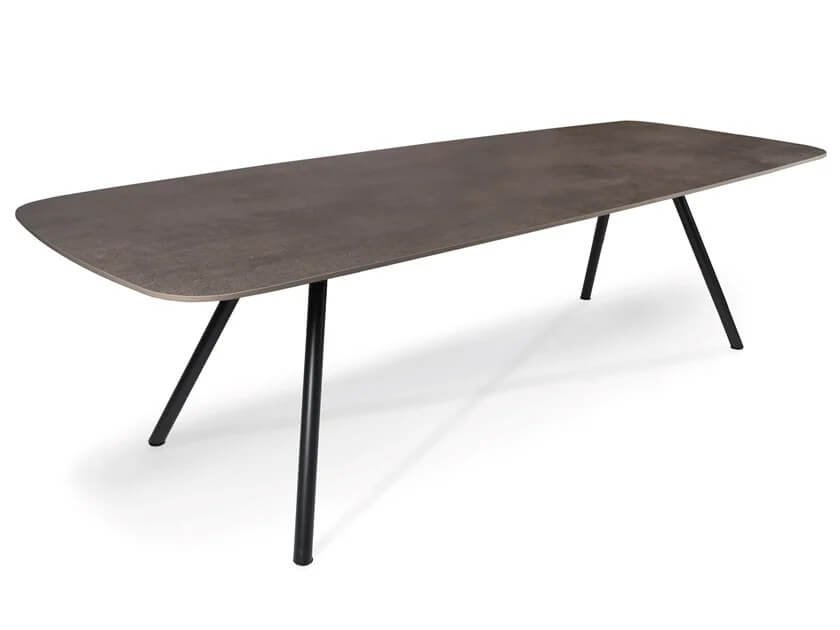 Záhradný stôl TESO 2703 220x95, oblé rohy