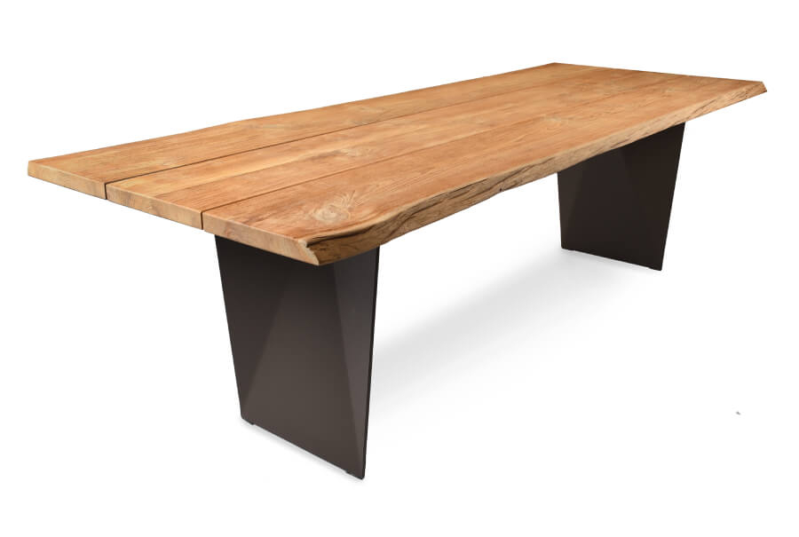 Záhradný stôl TIERRA 5603-12BK 220x95, teak