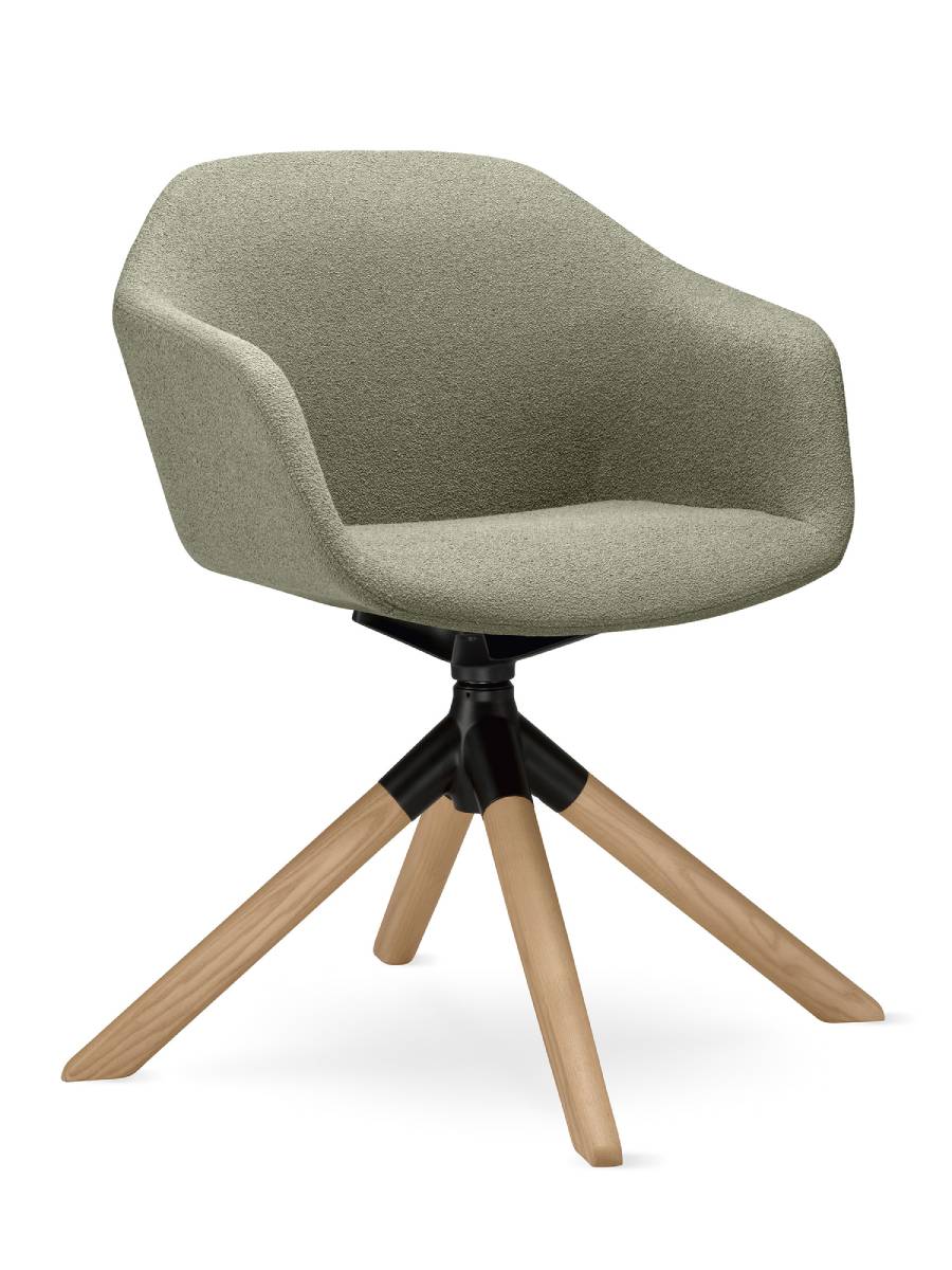 Konferenčné kreslo RIVA RI-02 FW-BL otočné