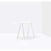 ARKI TABLE ARK107_200X79 BIANCO/CFC BI