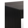 gb modular dining table 150 black anodized detail 2