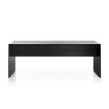 gb modular dining table 150 black anodized front