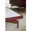 onde square coffee table wine red ambience image 4