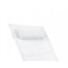 Zahradne lehatko ATLANTIC sunbed 3327WS, Fischer Mobel, biely podhlavnik