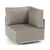 Záhradné kreslo SUITE corner module, Fischer Möbel, béžová farba