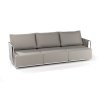 Záhradná modulárna sedačka SUITE lounge 3 seat sofa, Fischer Möbel, modulárna sedačka béžová