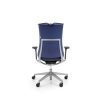 Ergonomická kancelárska stolička VIOLLE 130SFL black, otočná, pohľad zozadu