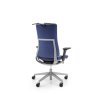 Ergonomická kancelárska stolička VIOLLE 130SFL black, otočná, zozadu
