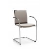 Konferenčná hojdacia stolička s podrúčkami COM K32V1 2P, Profim, béžová, čalúnená