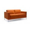 Čalúnená dvojmiestna pohovka MyTurn Sofa 20H, Profim, oranžová