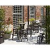 exterierove stolicky a stoly, nizke a vysoke, hneda farba COMBO STACK NARDI kaviarenske terasove stoly a stolicky (2)