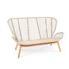 Zahradna pohovka WING LIGHT Relax 2771WS, Fischer Mobel, biela, teak