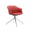 konferencne kreslo s celocalunenym korpusom, stvorramenny hlinikovy lesteny kriz WAVE 033,F70 N6 LD SEATING otocne kreslo