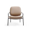 klubove calunene kreslo s kovovou konstrukciou EPOCC LOUNGE 520 BEJOT