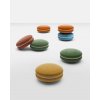 Dizajnova taburetka MACARON, Innova, farebne okruhle taburetky