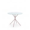 Jedalensky stol CHIC RH30, Profim, okruhly, sklo