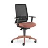 otocna kancelarska stolicka so sietovanym operadlom detaily v tehlovej farbe synchronny mechanizmus LYRA AIR 215 brick at br210 f4013 LD SEATING pracovna stolicka k pocitacu