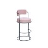 isimar retro furniture PARADISO stool anthracite grey min