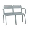 iSimar Biarritz Gartenbank 8059 RAL 7046 Freisteller