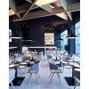 konferencne kreslo FLEXI P D LD seating calunene kreslo s drevenou podnozou restauracne kreslo Sedooz