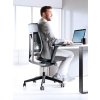 Ergonomická kancelárska stolička XENON NET 101, Profim, otočná, so sieťovým operadlom, bedrová opierka, stolička ku počítaču