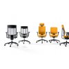 Ergonomická kancelárska stolička XENON NET 100, Profim, otočná, čierne kreslo so sieťovým operadlom, ergonomické kancelárske stoličky