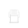 GRILL dining armchair front grey