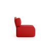 GRILL lounge chair profile plain red