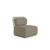 GRILL lounge chair 45 plain bronze