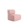 GRILL lounge chair 45 plain pink