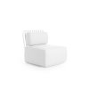 GRILL lounge chair 45 plain white