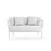 ARP 2 seat sofa front plain grey