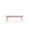 ARP coffee table 120x60 front pink