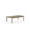 ARP coffee table 120x60 45 bronze