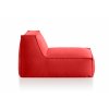 Mareta XL lounge chair profile plain red