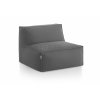 Mareta XL lounge chair 45 hexagon grey