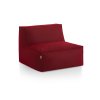 Mareta XL lounge chair 45 hexagon red