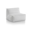 Mareta XL lounge chair 45 plain grey