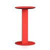 Ploid side table 45 red