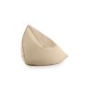 Sail pouf 45 plain sand