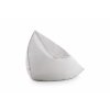 Sail pouf 45 plain grey