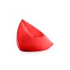 Sail pouf 45 plain red