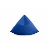 Sail mini pouf front plain blue