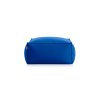 Sail square pouf front plain blue